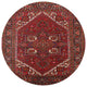 Ahgly Company Indoor Round Mid-Century Modern Area Rugs, 4' Round