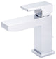 Mod Single Handle Bathroom Faucet, Polished Chrome