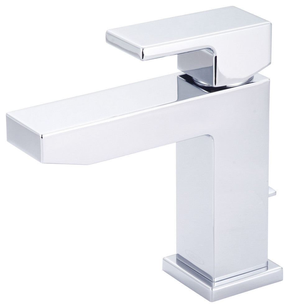 Mod Single Handle Bathroom Faucet, Polished Chrome