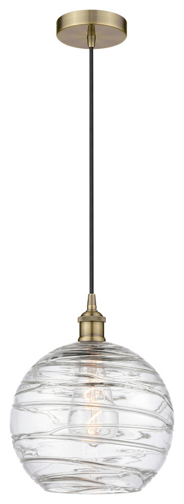 Innovations 616-1P-AB-G1213-10-LED 1-Light Mini Pendant, Antique Brass