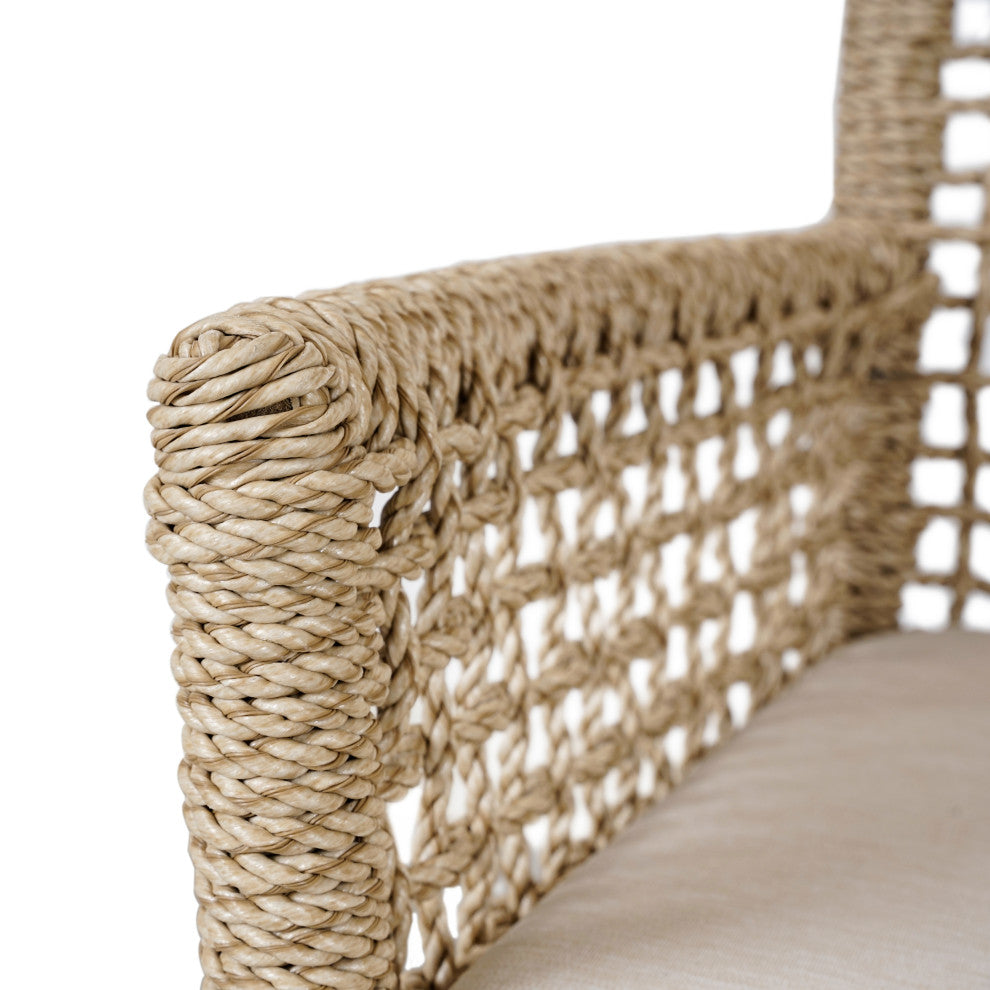 Brisbane Outdoor Dining Chair Natural