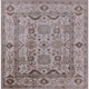 Ahgly Company Indoor Square Mid-Century Modern Area Rugs, 3' Square