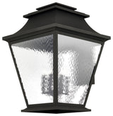 Livex Lighting Hathaway 6 Light Black Outdoor Wall Lantern