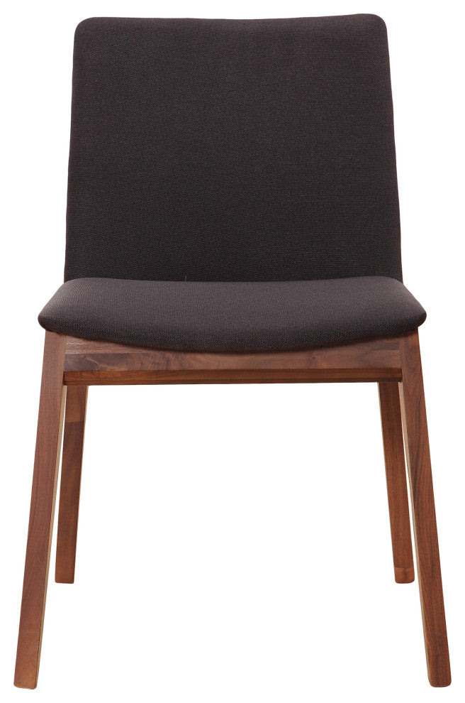 Mid - Century Modern Deco Dining Chair Black - M2 - Black