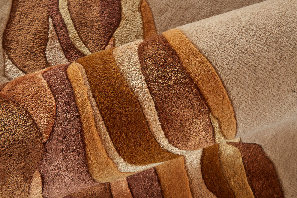 Weave & Wander Arwyn Modern Wool Rug, 2'x3'