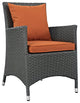 Canvas Tuscan Sojourn Dining Outdoor Patio Sunbrella Armchair