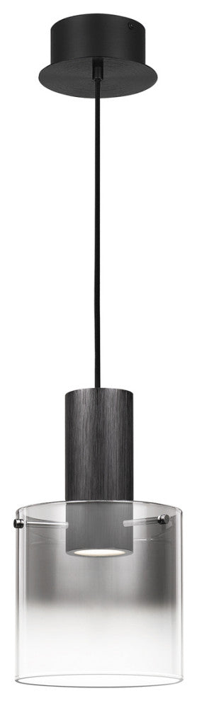Quoizel PCKR1508EK LED Mini Pendant, Earth Black Finish