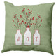 Joy Decorative Throw Pillow, Green, 26"x26"