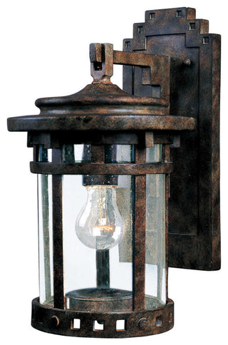 Maxim Santa Barbara VX 1-Light Outdoor Wall Lantern Sienna - 40033CDSE