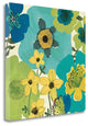 "Garden Brights Cool IV" By Pela Studio, Giclee Print on Gallery Wrap Canvas