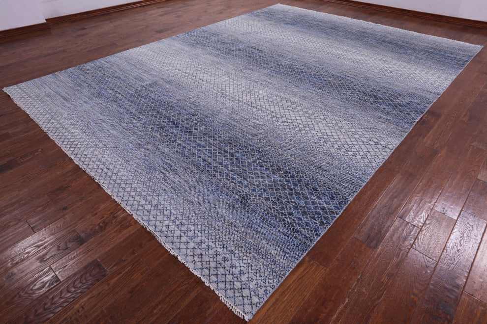 Hand-Knotted Savannah Grass Wool Rug 10' 1" X 14' 0" - Q13176
