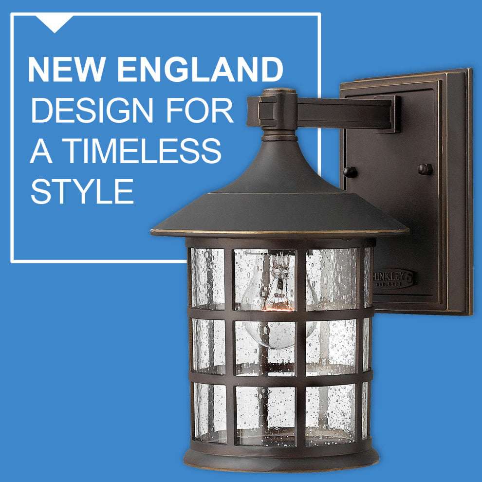 Hinkley Freeport Coastal Elements Medium Wall Mount Lantern, Oil Rubbed Bronze