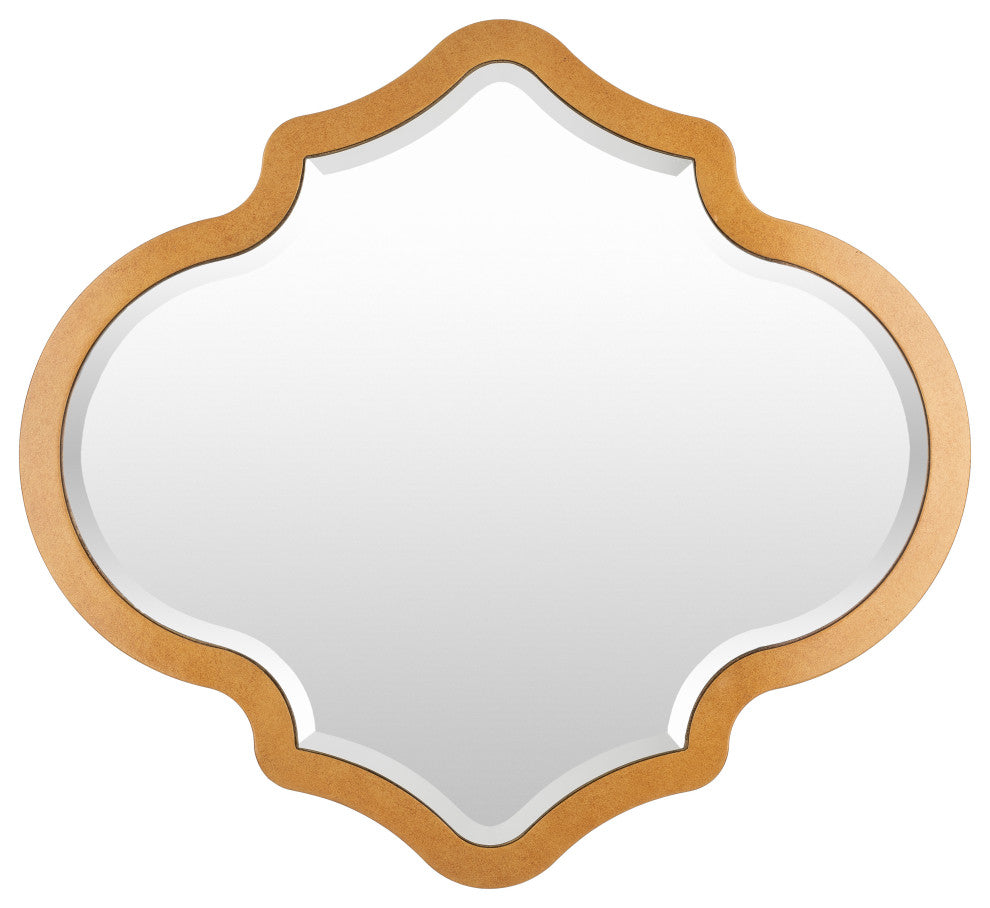 Surya Quatrefoil Mirror 26"H X 28"W X 0.4"D