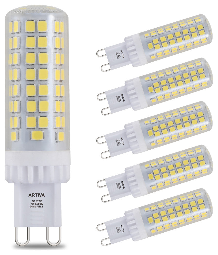 Artiva USA 7W G9 Dimmable LED Light Bulb