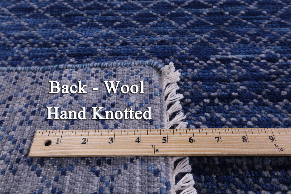 10' 0" X 14' 0" Hand-Knotted Savannah Grass Wool Rug - Q13184