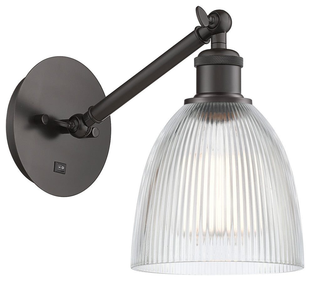 Innovations 317-1W-OB-G382 1-Light Sconce, Oil Rubbed Bronze