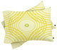 Deny Designs Caroline Okun Yellow Spirals Pillow Shams, Queen