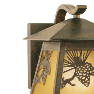 Vaxcel Whitebark Outdoor Wall Light Olde World Patina
