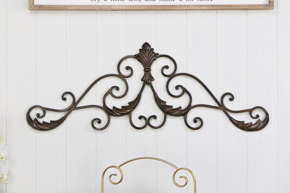 Metal Scroll Wall Swag, 32", 32"