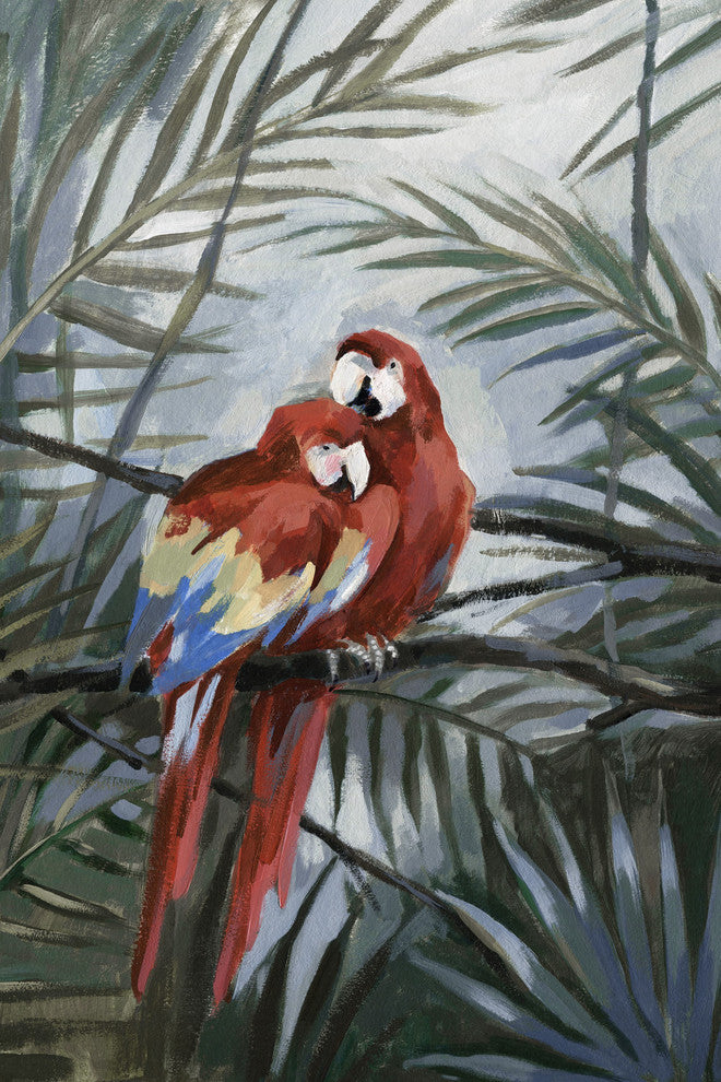 "Friends for Life" Painting Print on Wrapped Canvas, 16"x24"