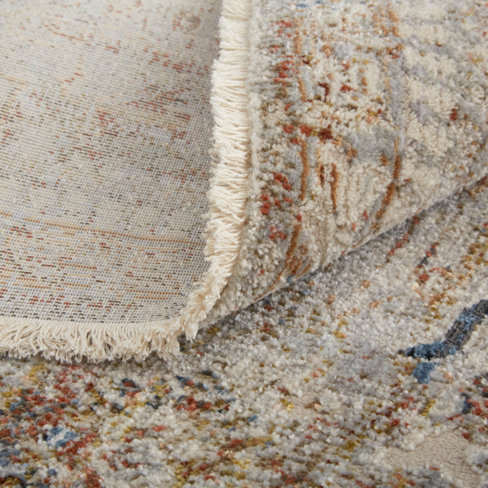 Weave & Wander Frencess Rug, Beige/Beige, 9'-8" x 12'-8" Rug