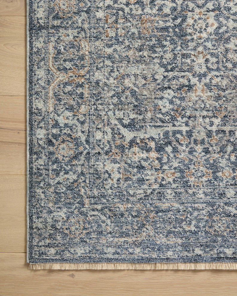 Angela Rose x Loloi Blake Denim / Taupe 2''-0" x 3''-0" Accent Rug