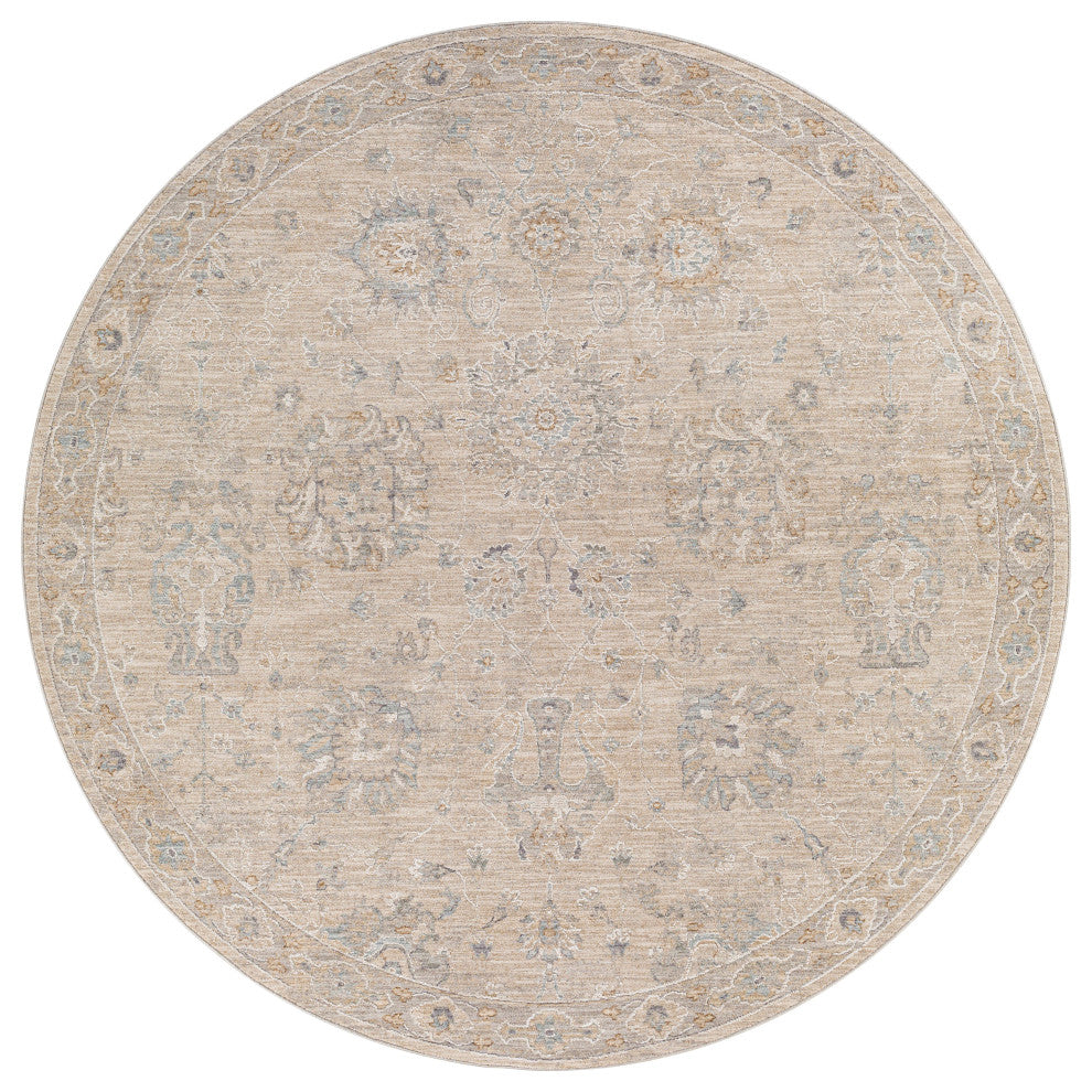 Avant Garde AVT-2307 Area Rug, 5'3" Round