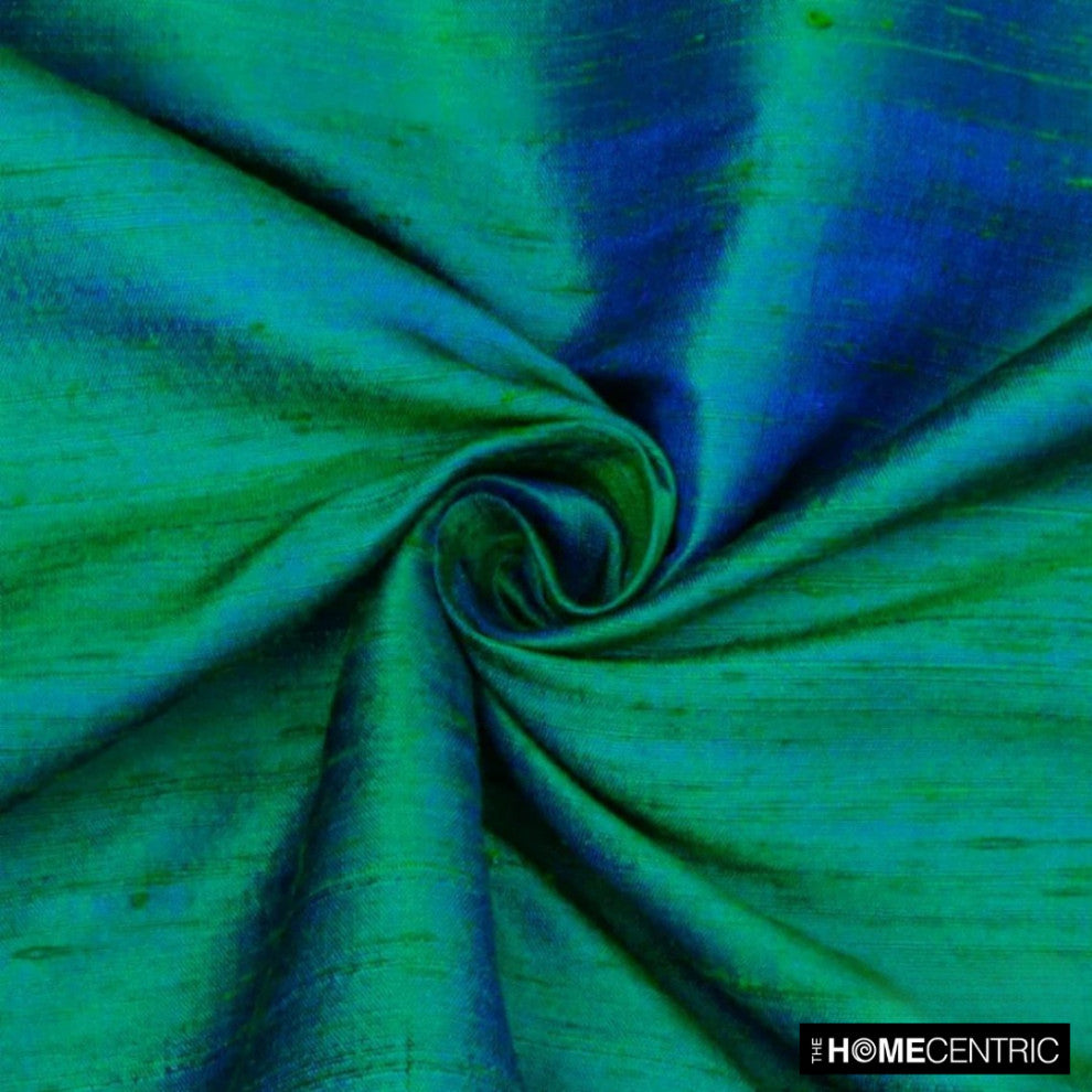 Peacock 100% Pure Silk Fabric By The Yard, 13 Yards For Curtain, Dress Wholesale