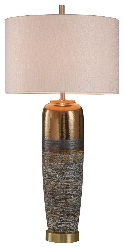 Morganton | Transitional Ceramic & Metal Base Table Lamp