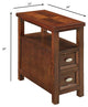 12" X 24" X 24" Cherry Side Table
