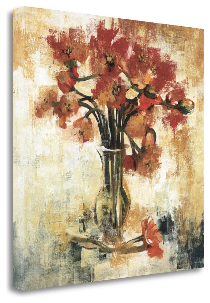 "Symphony Of Poppies" By Liz Jardine, Giclee Print on Gallery Wrap Canvas