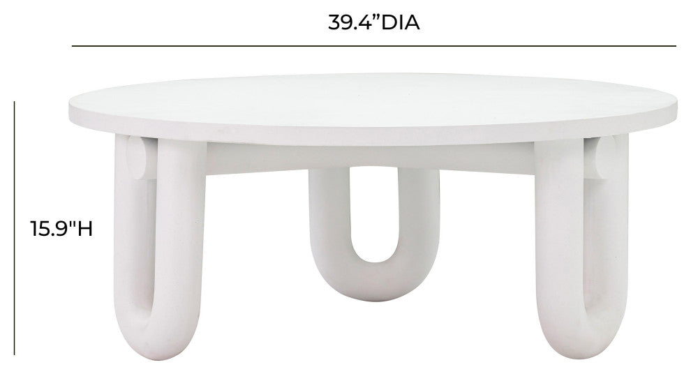Tildy Concrete Coffee Table