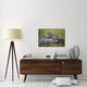 "Big Cat" Framed Canvas Giclee by Alessandro Catta, 37x25"