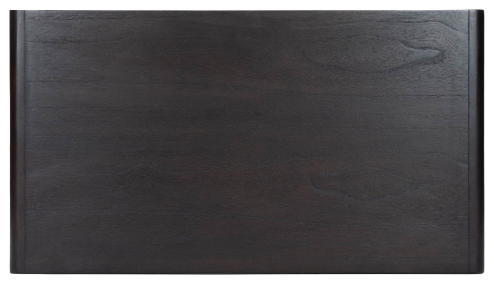 Dark Brown Storage Coffee Table