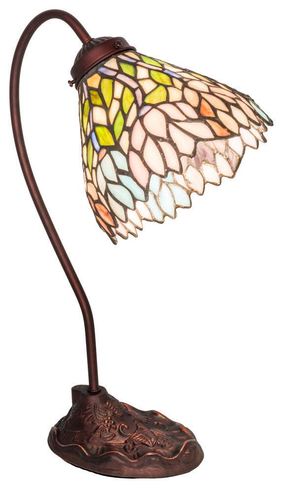 18 High Wisteria Desk Lamp