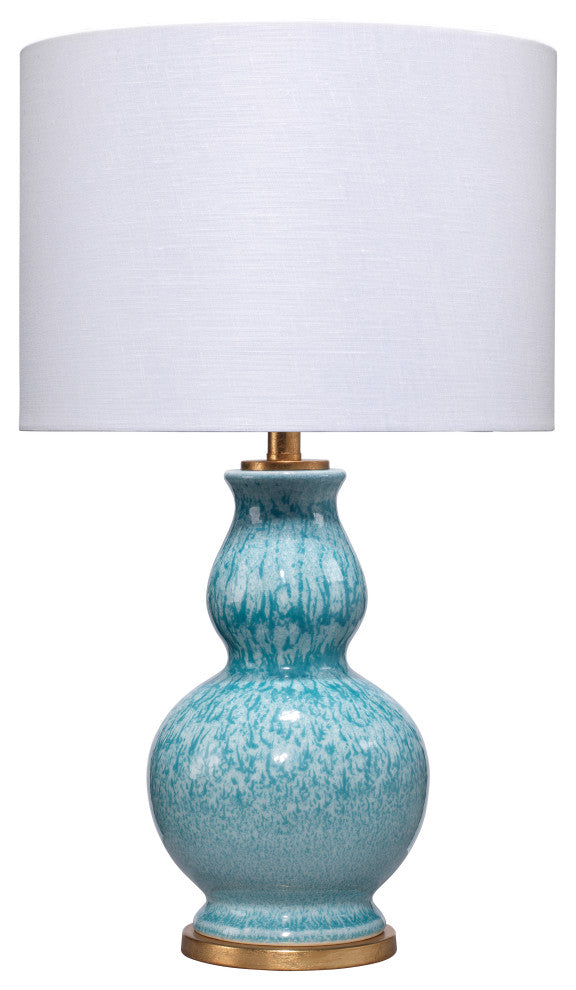 Whitney Ceramic Table Lamp, Blue