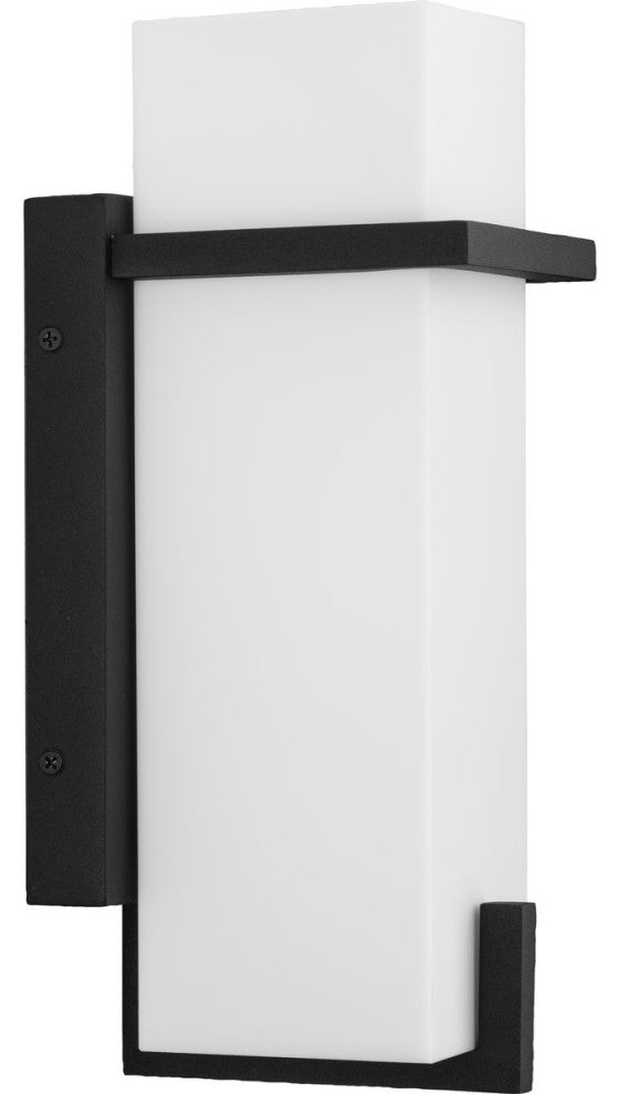 Antrim Collection One-Light Small Outdoor Wall Lantern, Black