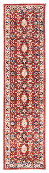 Safavieh Charleston Collection CHL412 Rug, Red/Ivory, 2'x8'