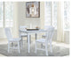 36" x 36" Dining Table with 4 Chairs - 5 Piece Set