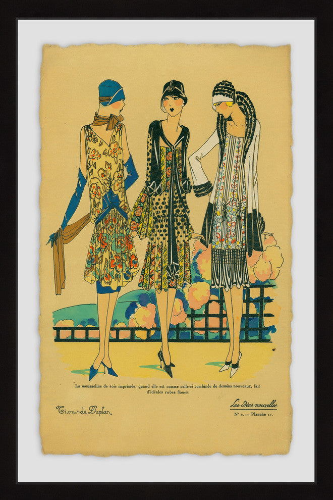 "Fashion Explosion" Framed Painting Print, 16"x24"