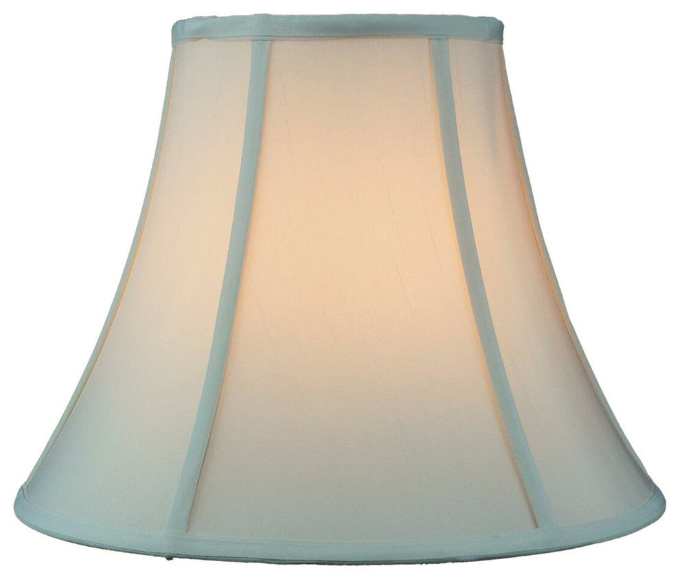 With Lining Bell Premium Lampshade 7"x14"x11", Eggshell