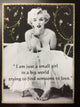 Paisley Mini Canvas, I Am Just A Small Girl In A Big World