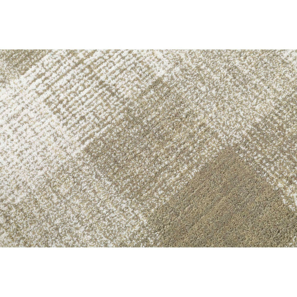 Jaipur Plaid Area Rug, Gray, 2'6"x8'