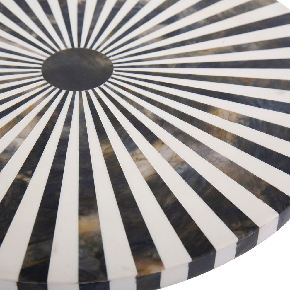 Howard Elliott Whimsical Metal Cocktail Table