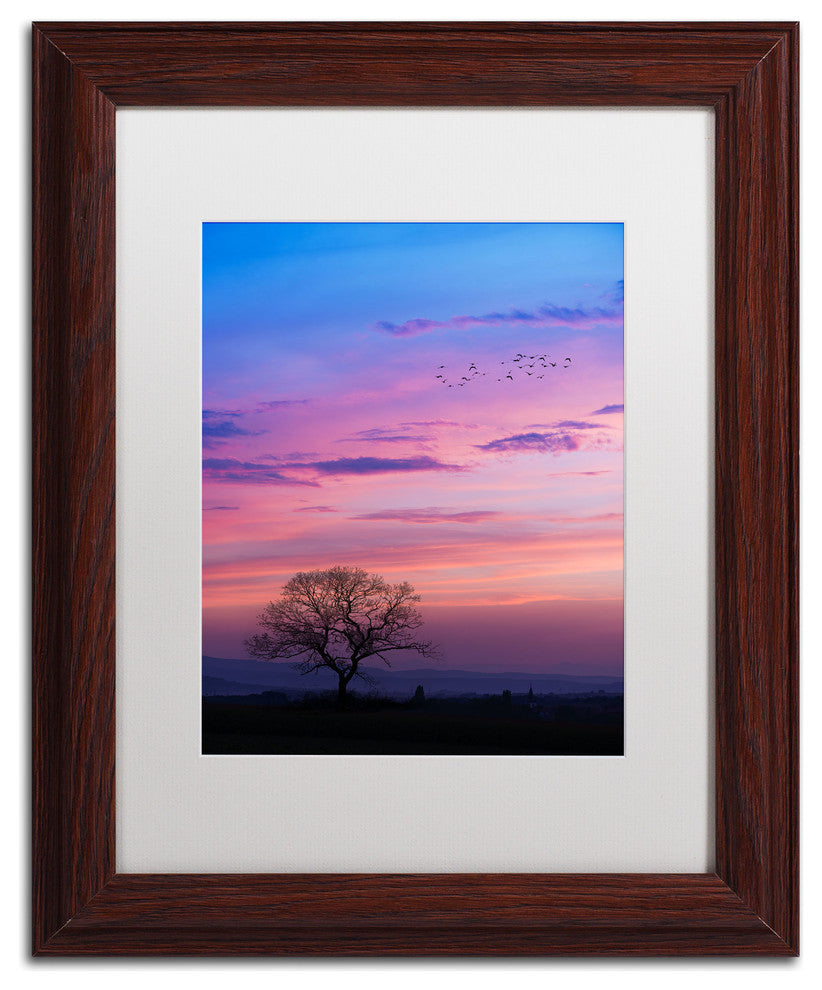 'A Kind of Dream' Matted Framed Canvas Art by Philippe Sainte-Laudy