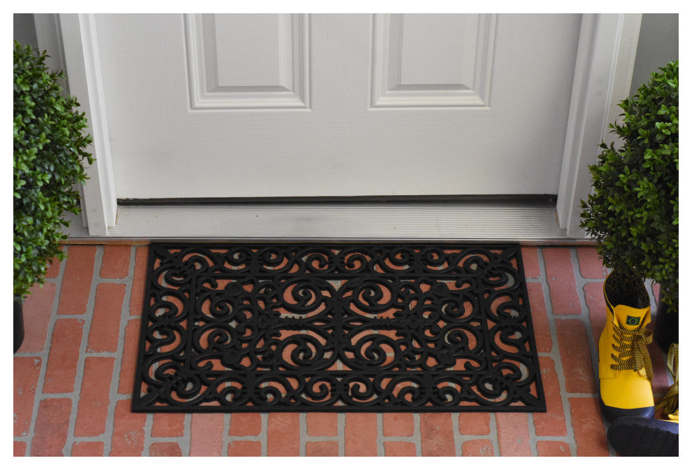 Calloway Mills 103632436 Gauntlet Rubber Doormat, 24"x36"