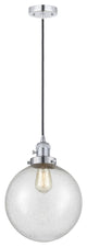 Innovations 201CSW-PC-G204-10 Beacon 1 Light Pendant, Switch, Polished Chrome