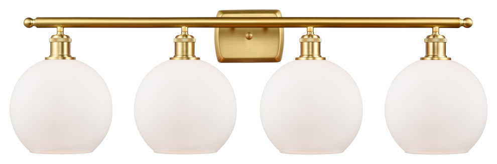 Innovations Lighting 516-4W-SG-G121-8-LED 4 Light 36" Bath Vanity Light