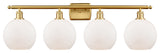 Innovations Lighting 516-4W-SG-G121-8-LED 4 Light 36" Bath Vanity Light