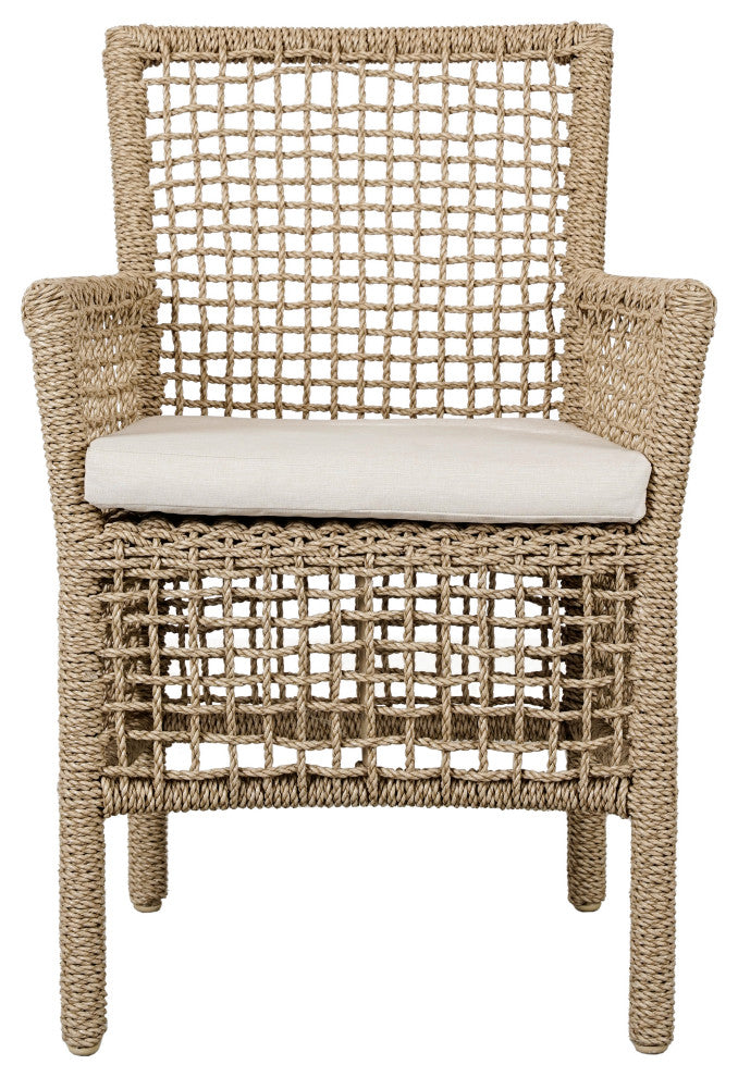 Brisbane Outdoor Dining Chair Natural